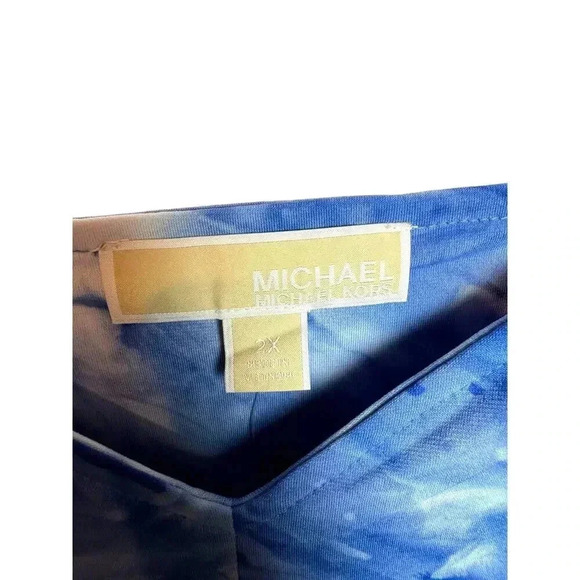 COPY - NWT Michael Michael Kors tie dye empire waist spaghetti strap maxi dress… - Picture 6 of 9